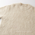 High quality custom Alpaca brushed Women ladies knitted sweater